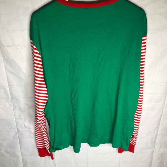 Target Wondershop ELF long sleeve Top T-Shirt Holiday Screen Printed Womens XL - Picture 2 of 6